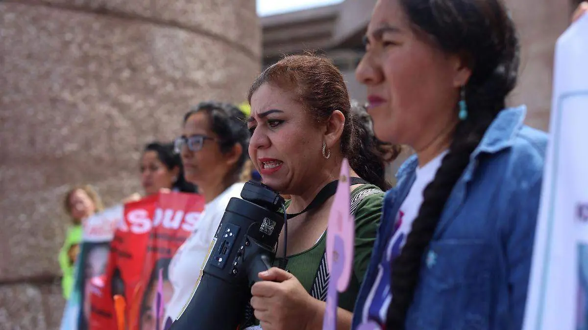 Familiares de víctimas de feminicidio-México